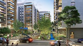 התחדשות עירונית הדמיית פרויקט נס ציונה, צילום: יח"צ